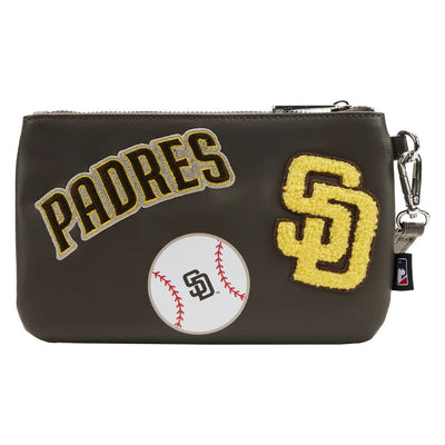 Loungefly MLB San Diego Padres Stadium Crossbody with Pouch - Pouch Front