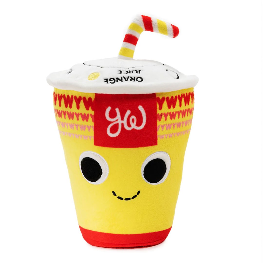 Kidrobot Yummy World 16" Camille The Yummy Meal XL Plush Toy - Drink