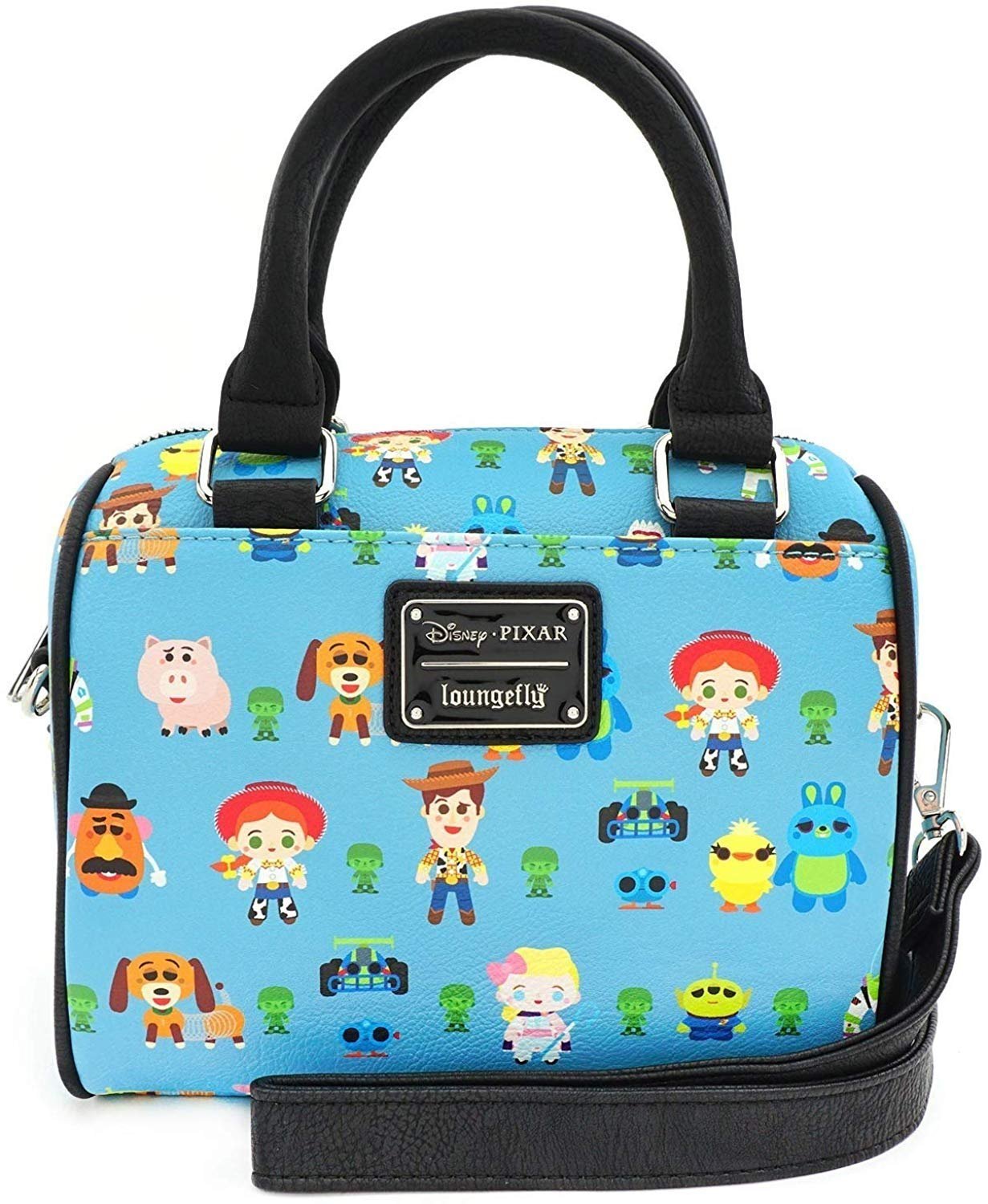Loungefly Disney Pixar Toy Story Chibi Characters Allover Print Crossbody - Back