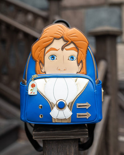 671803455566 - 707 Street Exclusive - Loungefly Disney Beauty and the Beast Prince Adam Cosplay Mini Backpack - IRL 01
