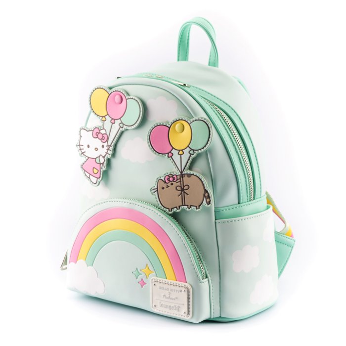 Pusheen Hello Kitty Balloons & Rainbow Mini Backpack