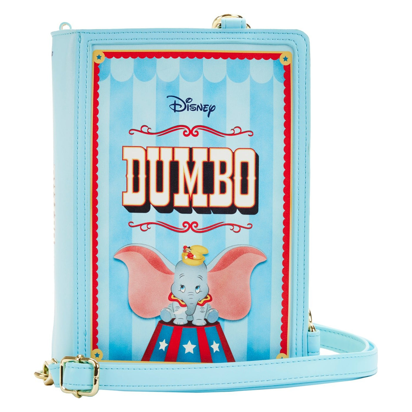 Loungefly Disney Dumbo Book Series Convertible Crossbody - Front