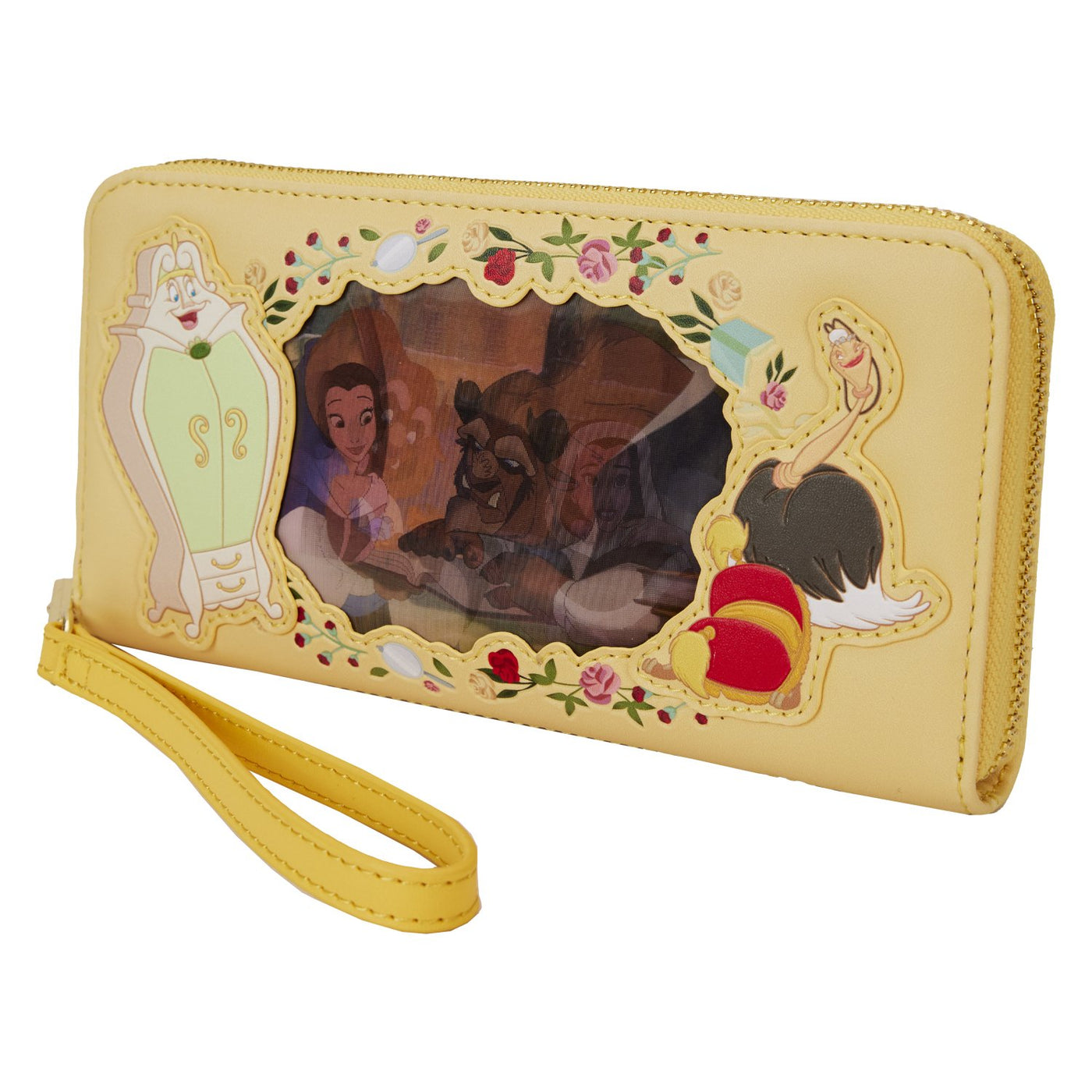 Loungefly Disney Beauty and the Beast Belle Princess Lenticular Wristlet - Lenticular Feature