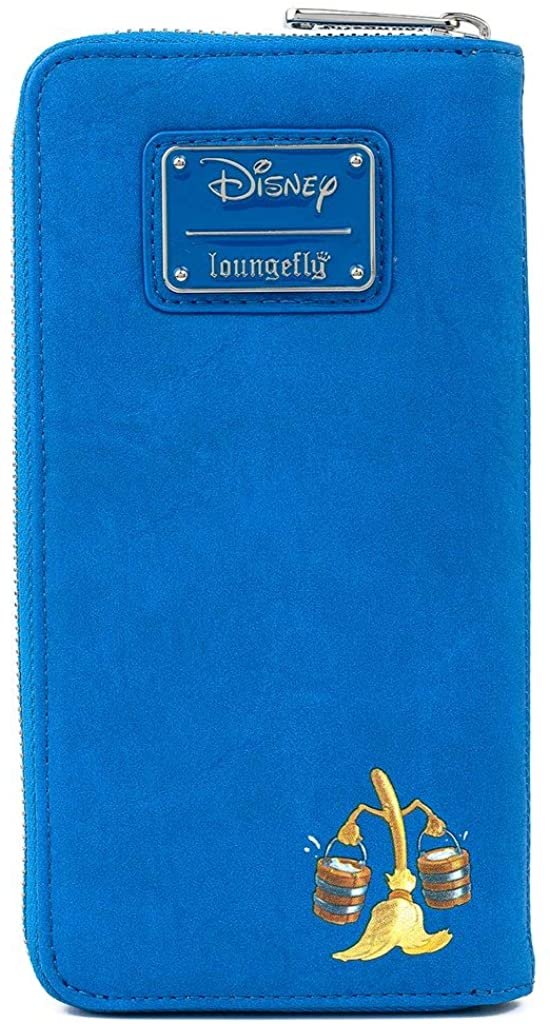Loungefly Disney Fantasia Sorcerer Mickey Mouse Zip-Around Wallet