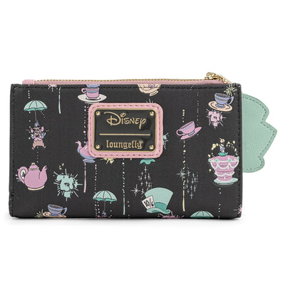 Disney Alice in Wonderland A Very Merry Unbirthday to You Flap Wallet