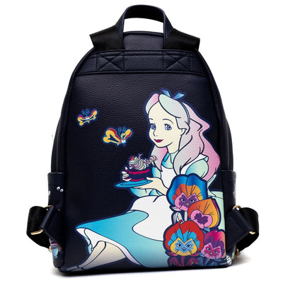 Wondapop High Fashion Disney Alice in Wonderland Mini Backpack - Back Full