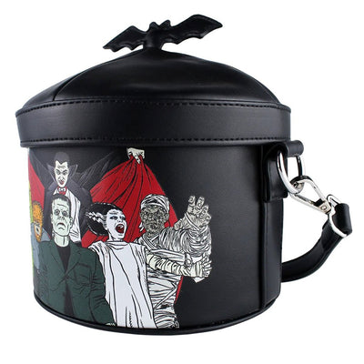 Cakeworthy Universal Monsters Trick or Treat Bucket Purse - Right Side Print