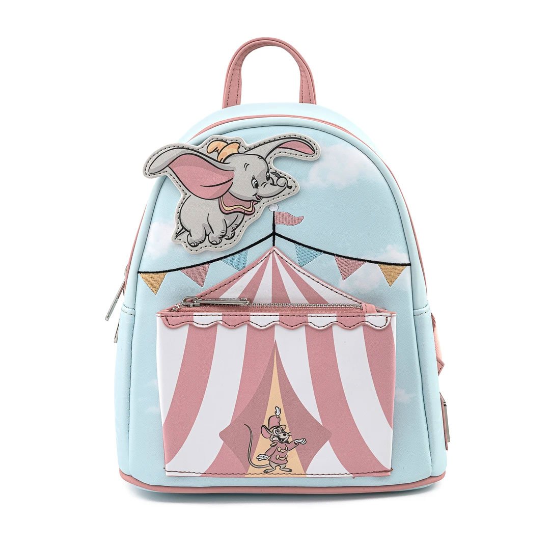 Loungefly Disney Dumbo Flying Circus Tent Mini Backpack