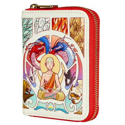 Loungefly Avatar Aang Meditation Zip-Around Wallet - Side