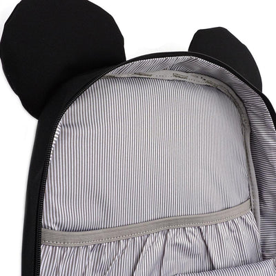 LOUNGEFLY X DISNEY MINNIE MOUSE COSPLAY SQUARE NYLON BACKPACK - INSIDE