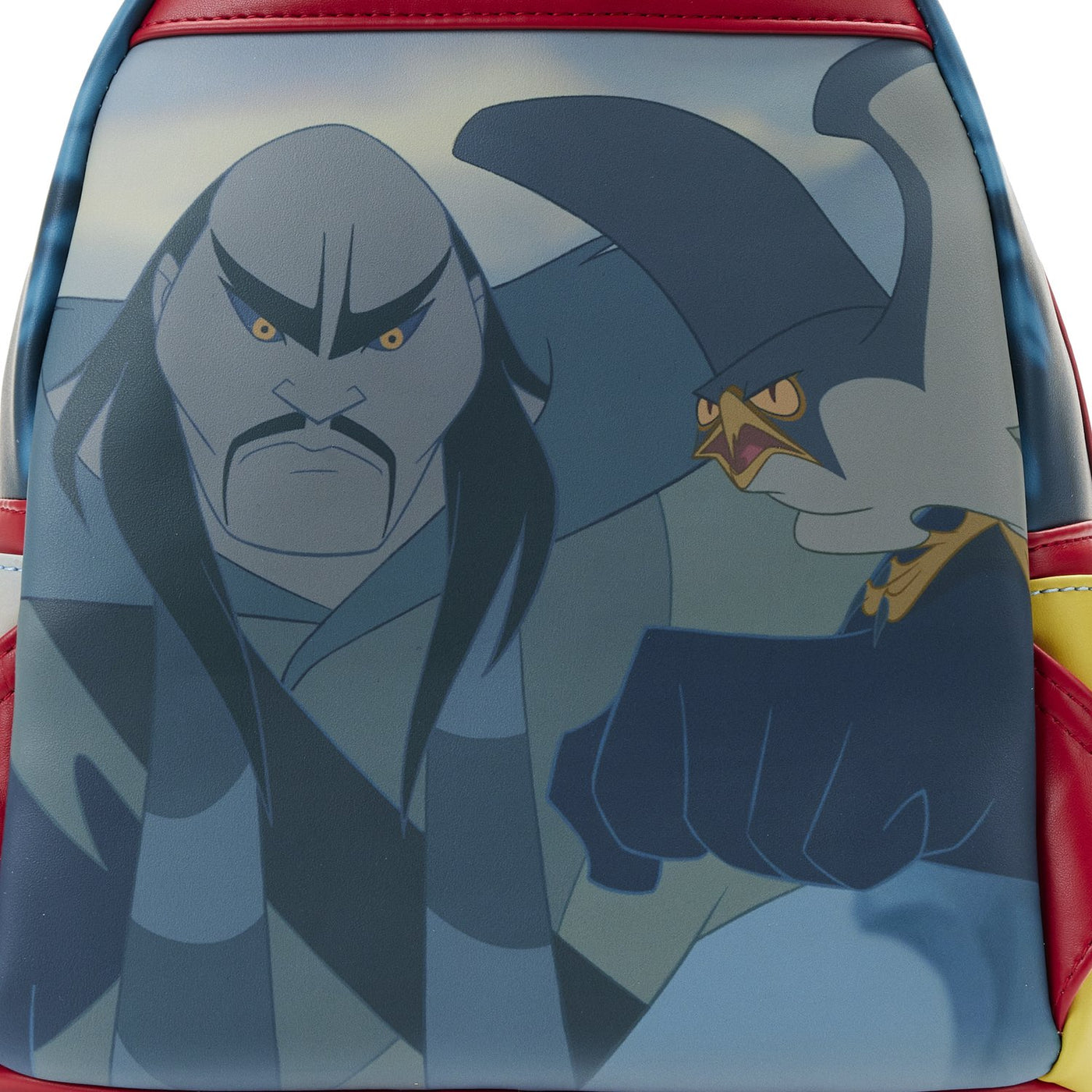 Loungefly Disney Mulan Princess Scene Mini Backpack - Back Close Up