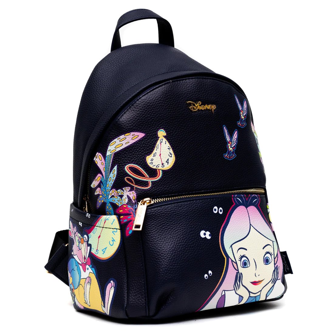 Wondapop High Fashion Disney Alice in Wonderland Mini Backpack - Alternate Side View