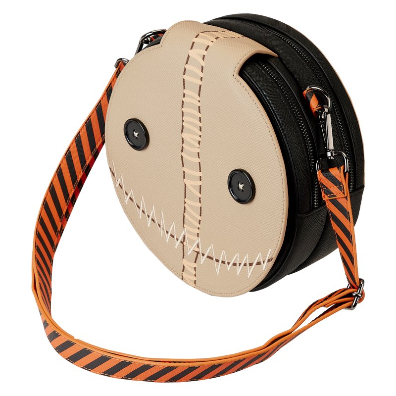Loungefly Legendary Pictures Trick 'r Treat Sam Pumpkin Crossbody - Top View
