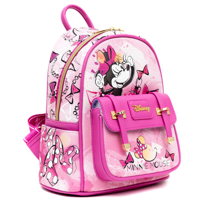 WondaPop Disney Minnie Mouse Mini Backpack - Side View