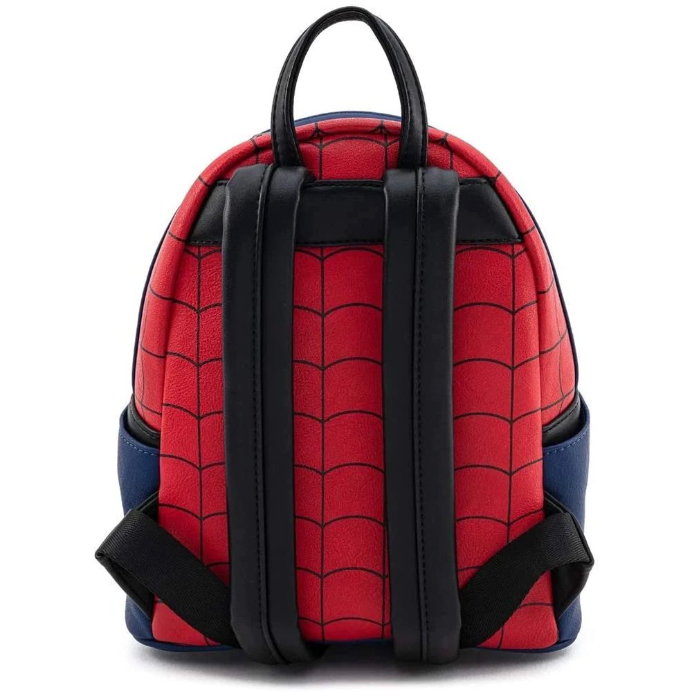 Loungefly Marvel Spider Man Classic Cosplay Mini Backpack - 671803311053 - Back