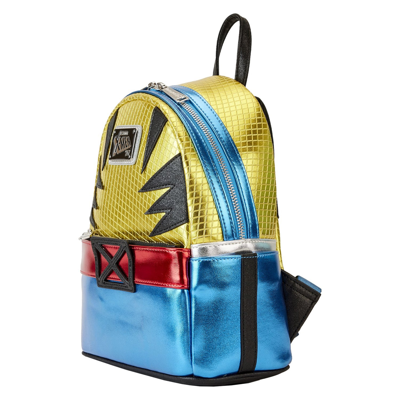 Loungefly Marvel Shine Wolverine Cosplay Mini Backpack - Side