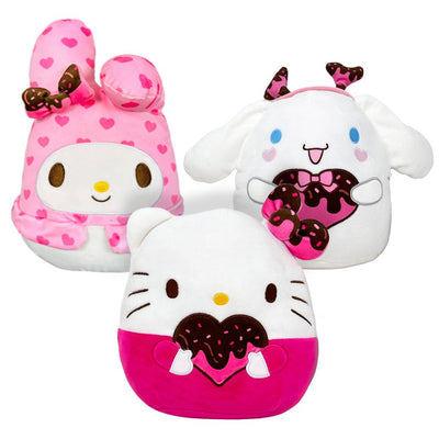 Squishmallows Sanrio Valentine 8" Chocolate Cinnamoroll Plush Toy - Assortment