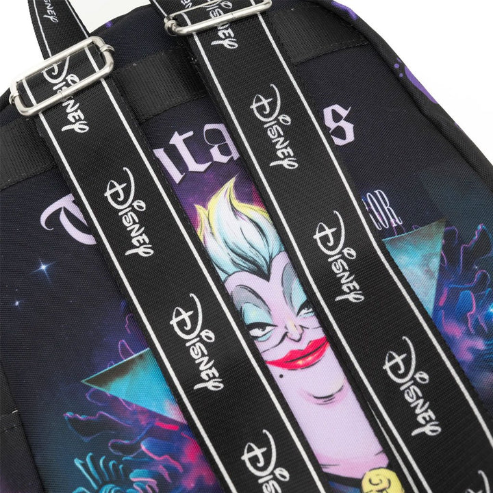 WondaPop Disney Villains The Little Mermaid Ursula 13" Nylon Mini Backpack - Straps
