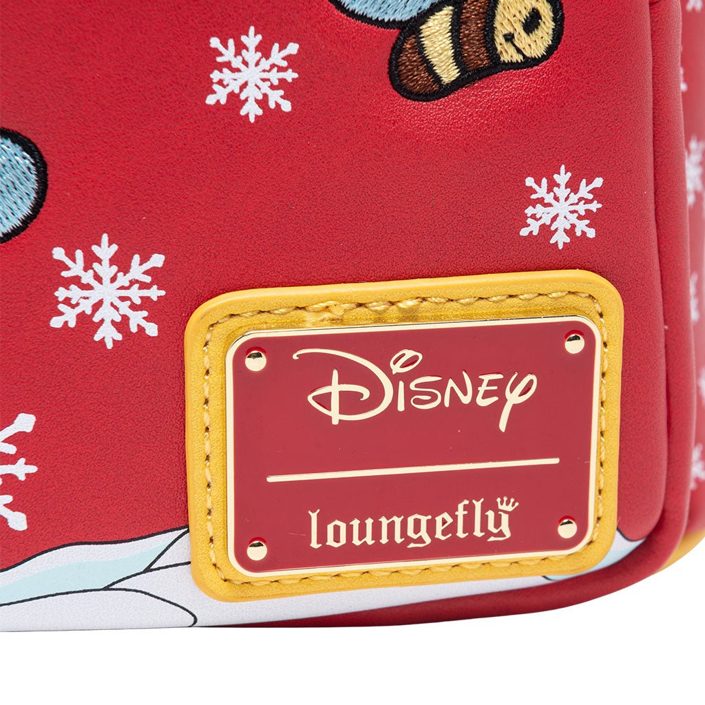 707 Street Exclusive - Loungefly Disney Santa Winnie the Pooh Cosplay Mini Backpack - Plaque