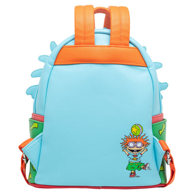 707 Street Exclusive - Loungefly Nickelodeon Rugrats Chuckie Cosplay Mini Backpack With Removable Glasses - Back
