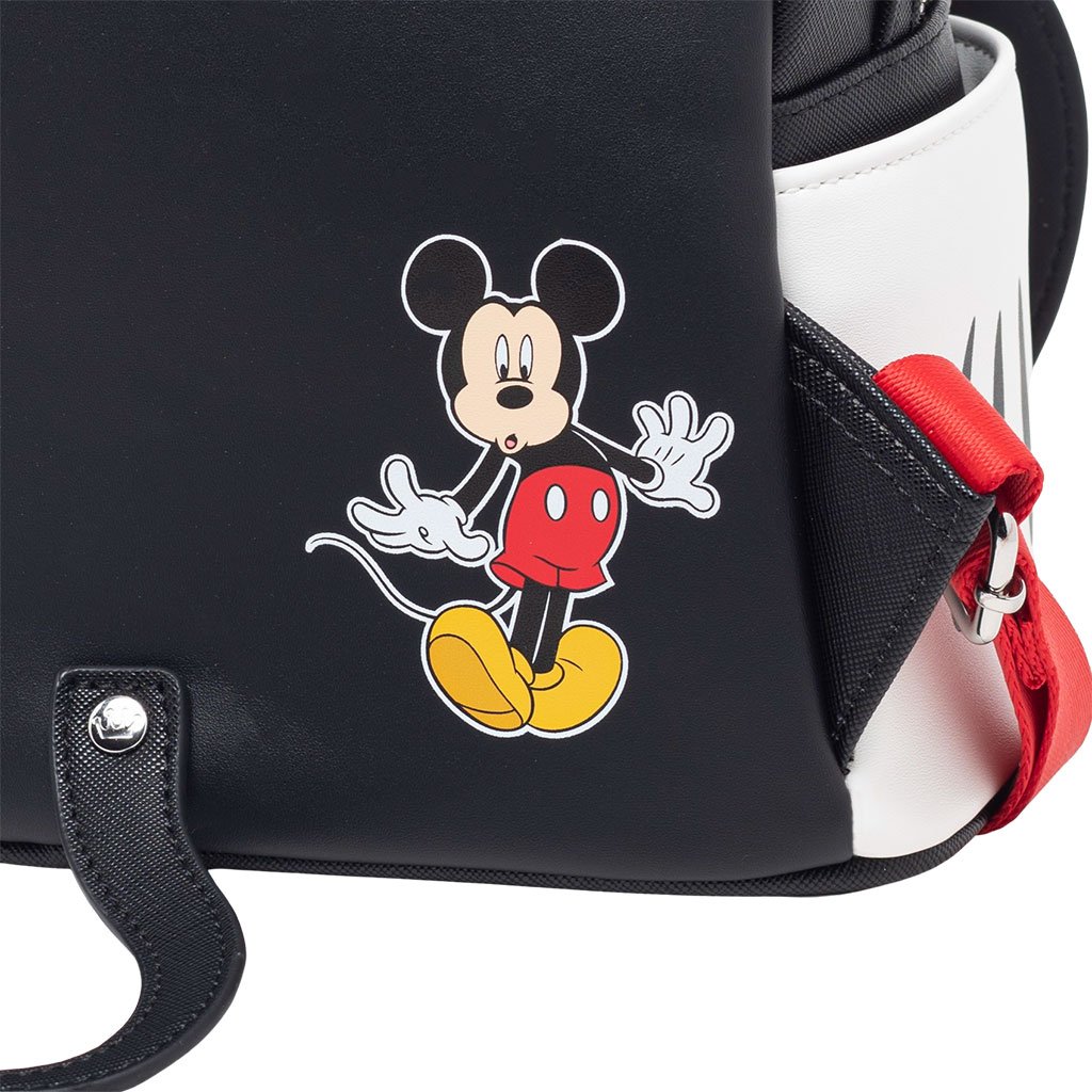 671803454279 - 707 Street Exclusive - Loungefly Disney Mickey Mouse Cosplay Mini Backpack - Back Hit