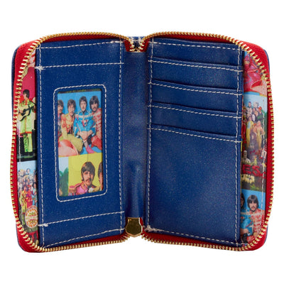 Loungefly The Beatles Sgt Peppers Zip-Around Wallet  - Interior
