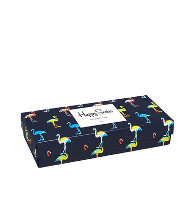 Navy Socks Gift Box - 4-Pack