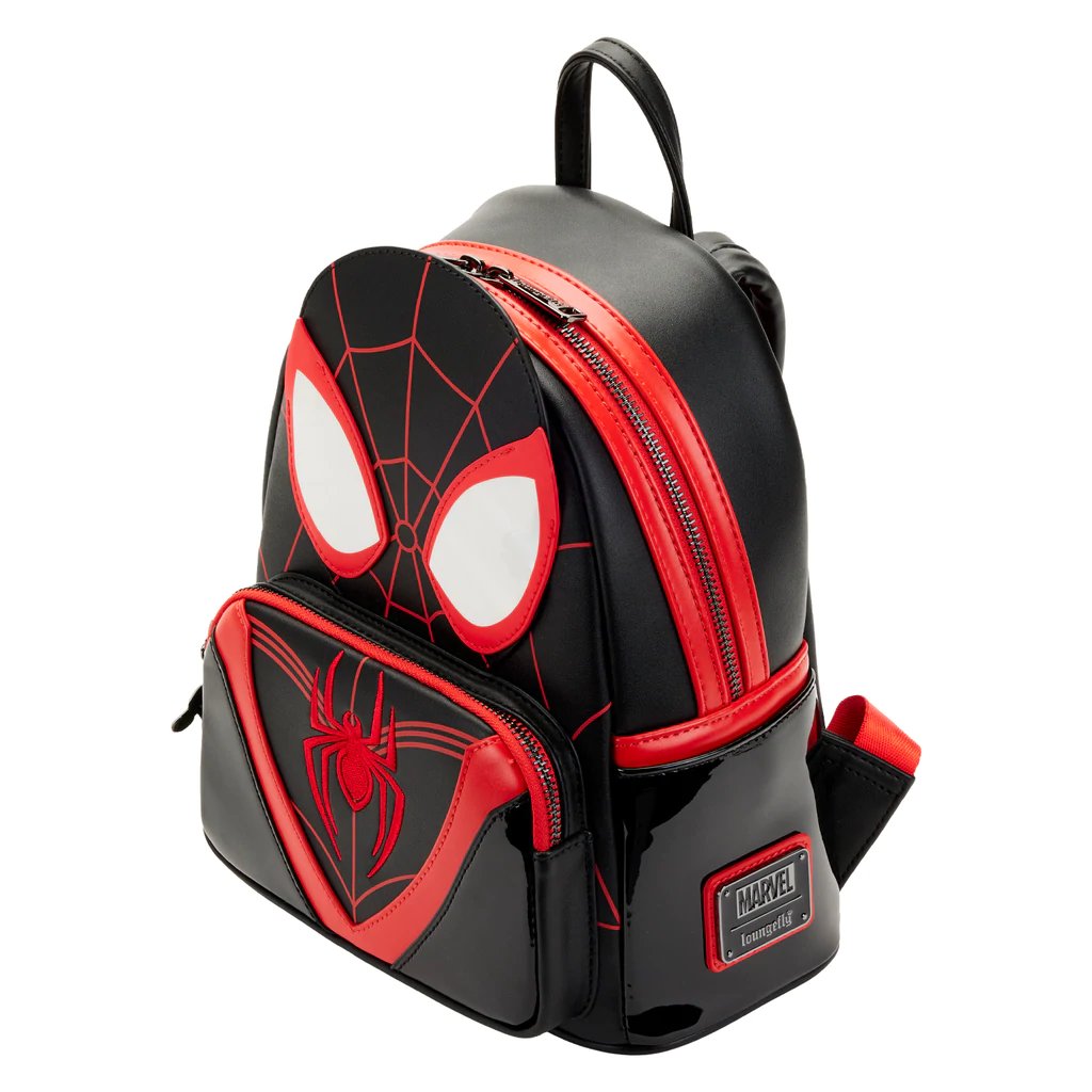 Loungefly Marvel Miles Morales Cosplay Mini Backpack - Side View