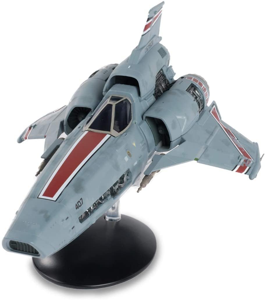 Hero Collector Battlestar Galactica Ship Collection #15 - Viper Mk III (Blood and Chrome)