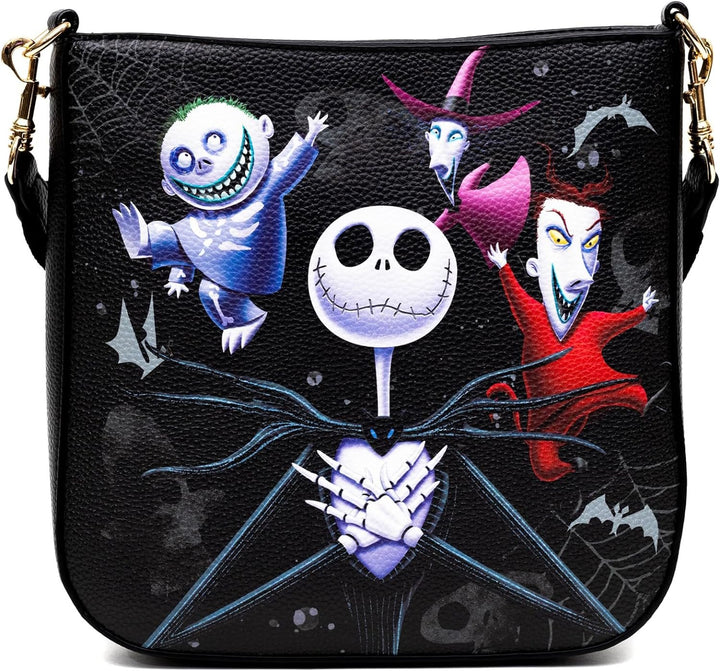WondaPop Disney Nightmare Before Christmas Halloweentown Friends Crossbody - Back