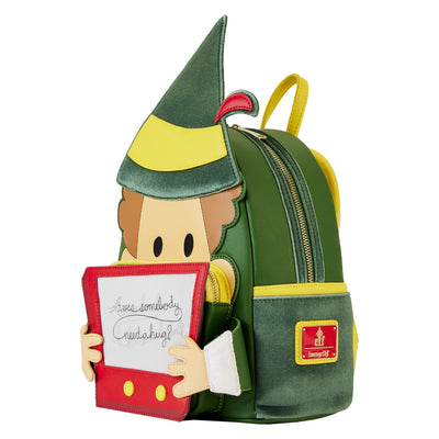 Loungefly Warner Brothers Elf 20th Anniversary Cosplay Mini Backpack - Side View