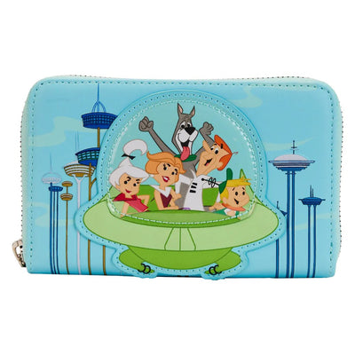 Loungefly Warner Brothers The Jetsons Spaceship Zip-Around Wallet - Loungefly wallet front