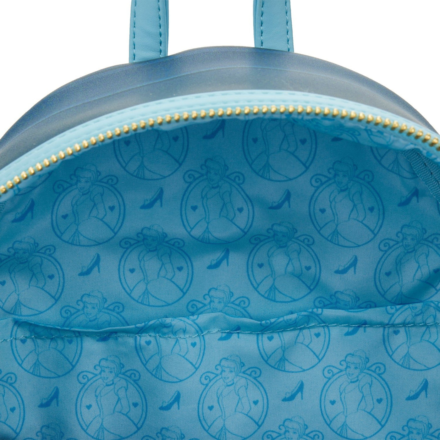 Loungefly Disney Cinderella Princess Scene Mini Backpack - Interior Lining