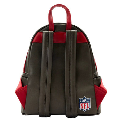 Loungefly NFL Tampa Bay Buccaneers Patches Mini Backpack - Back