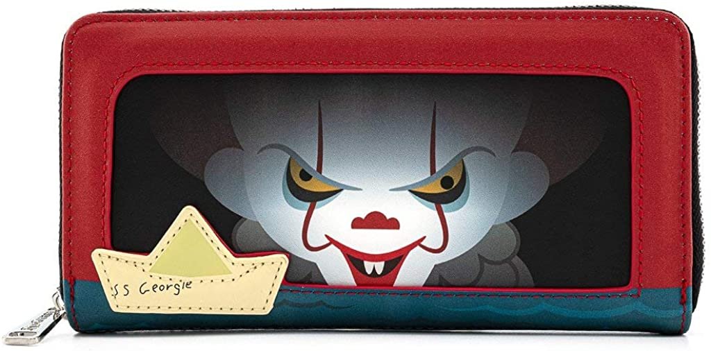 Loungefly It Pennywise Sewer Scene Zip-Around Wallet