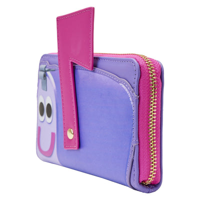 671803451018 - Loungefly Nickelodeon Blues Clues Mail Time Zip-Around Wallet - Side View