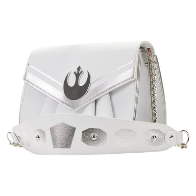 Loungefly Star Wars Princess Leia White Cosplay Chain Strap Crossbody - Strap Detail
