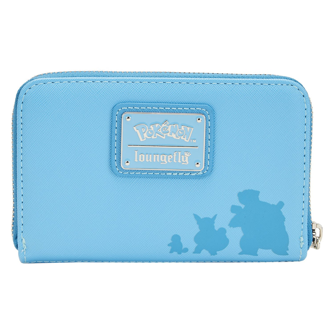 LOUNGEFLY POKEMON SQUIRTLE WARTORTLE BLASTOISE LIMITED EDITION CARDHOLDER WALLET 2024