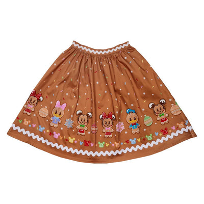 Stitch Shoppe by Loungefly Disney Gingerbread Friends Sandy Skirt - Product Front