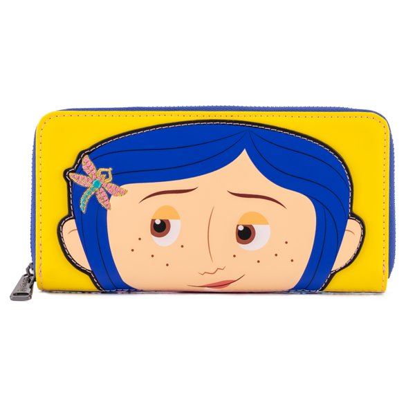 Loungefly Laika Coraline Raincoat Cosplay Zip-Around Wallet