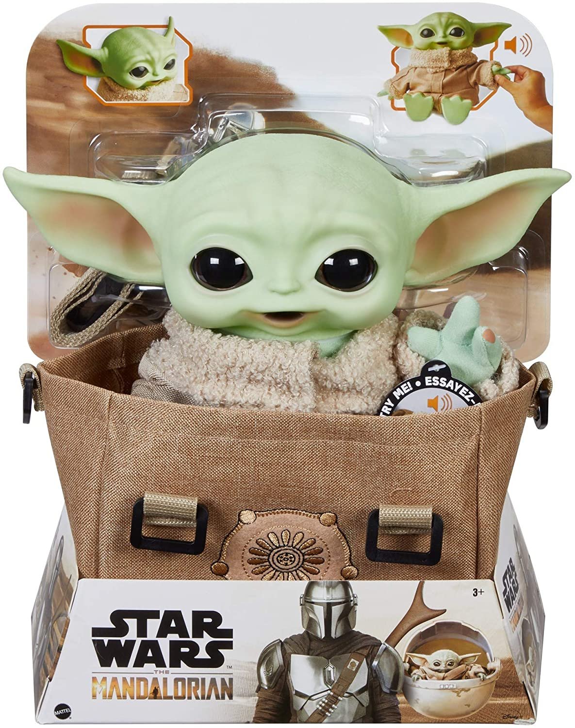 Star Wars™: The Child Plush Toy with Carrying Satchel