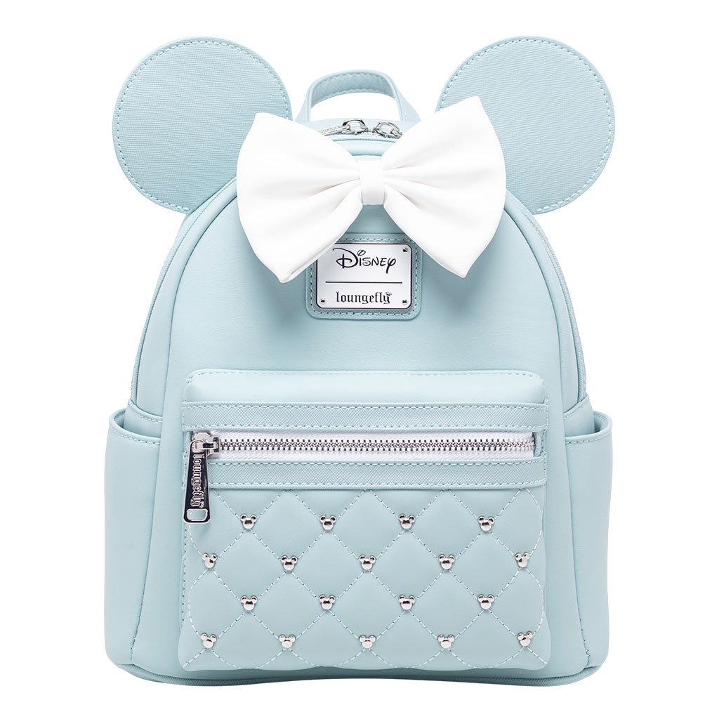 671803450134 - 707 Street Exclusive - Loungefly Disney The Minnie Mouse Classic Series Mini Backpack - Elegance - Front
