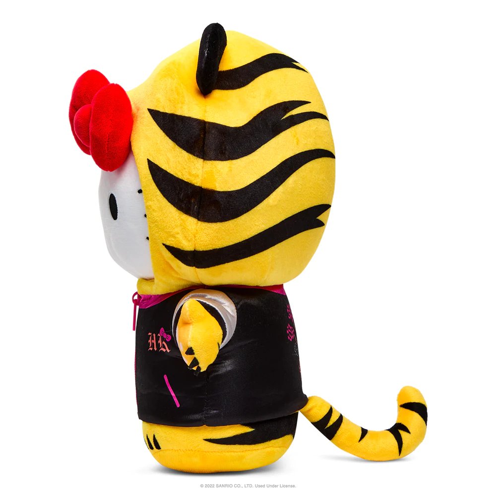 Kidrobot Sanrio 13" Hello Kitty Chinese Zodiac Year of the Tiger Plush Toy - Full Side View