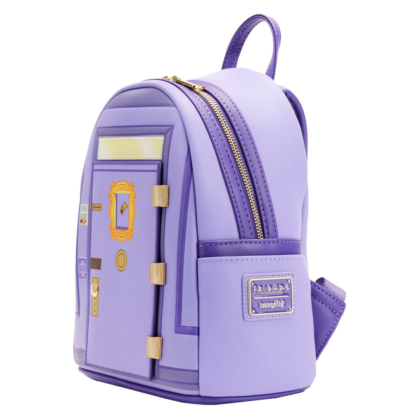 Loungefly Friends Front Door Mini Backpack - Side View