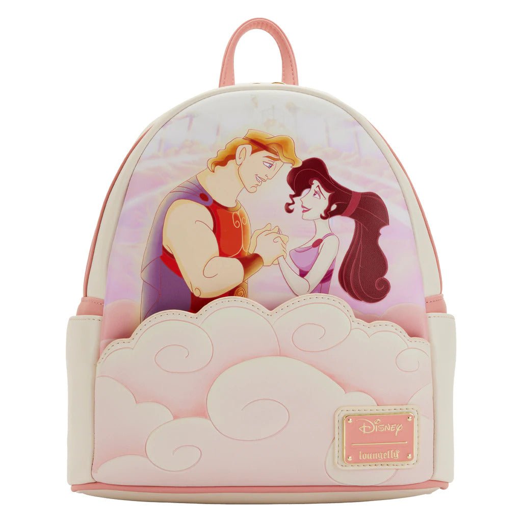 Loungefly Disney Hercules 25th Anniversary Meg & Herc Mini Backpack - Front