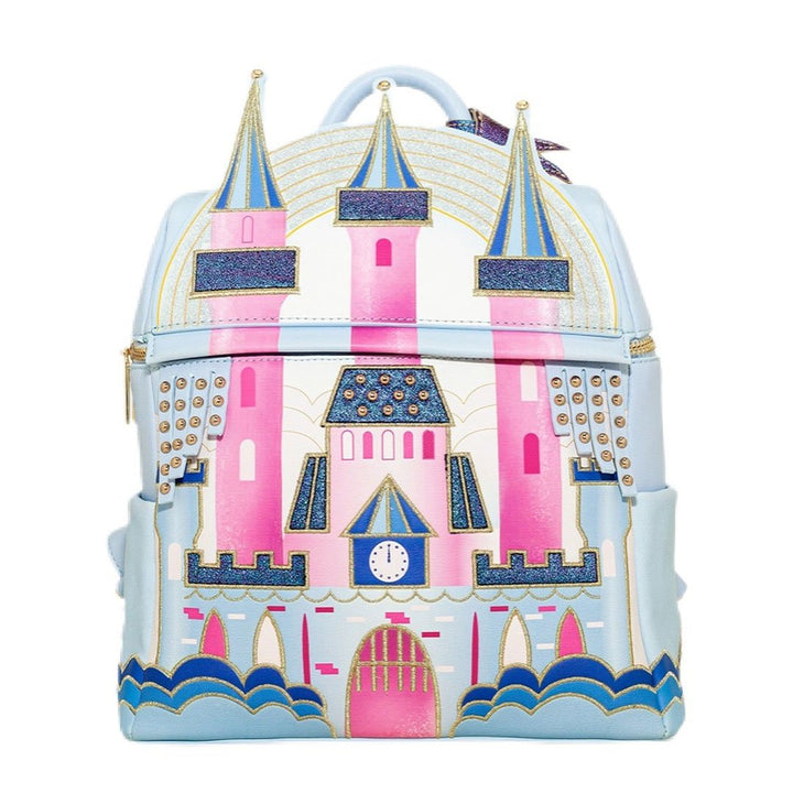 Danielle Nicole Disney Sleeping Beauty Castle Backpack - Front