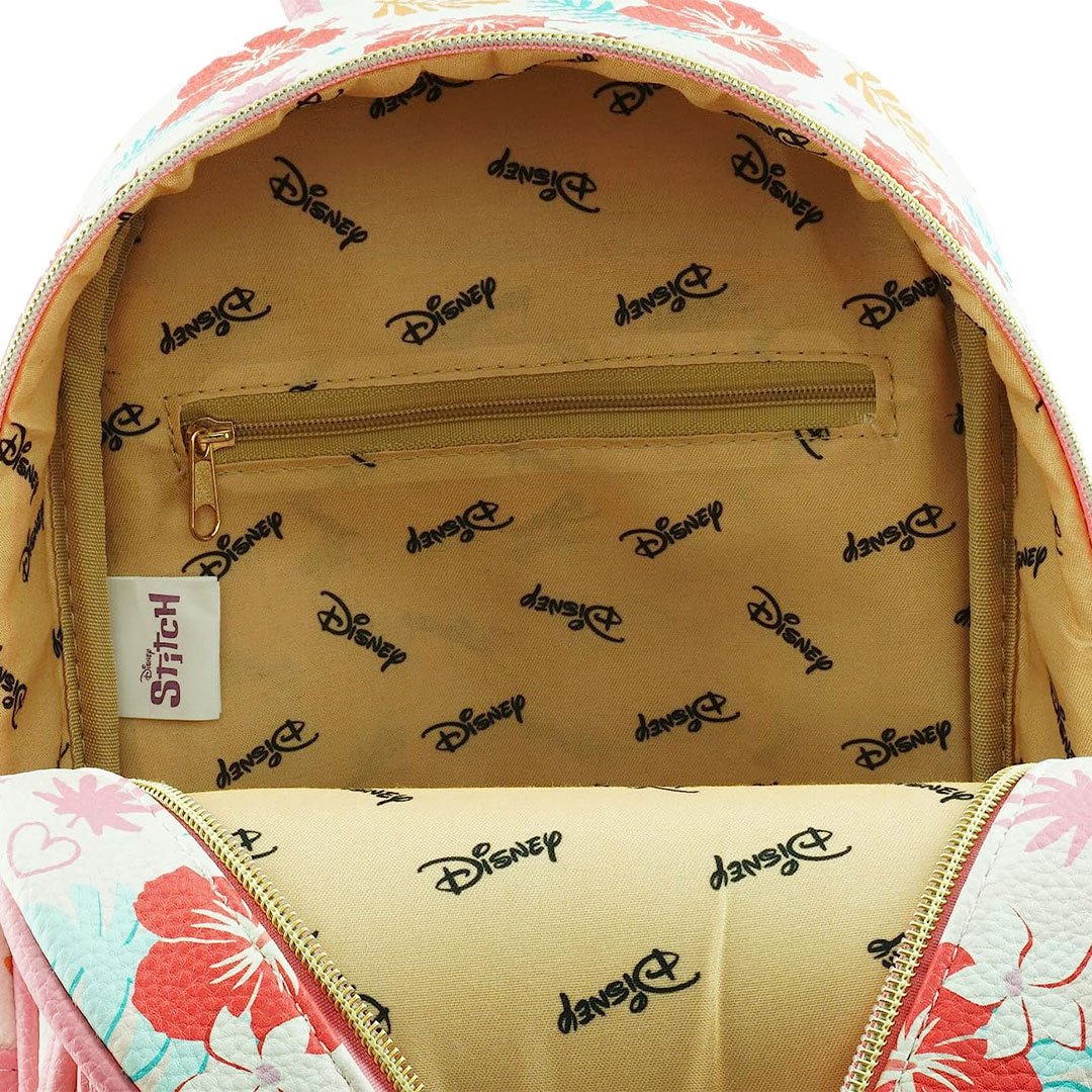WondaPop Disney Lilo &amp; Stich Angel and Stitch Mini Backpack - Interior