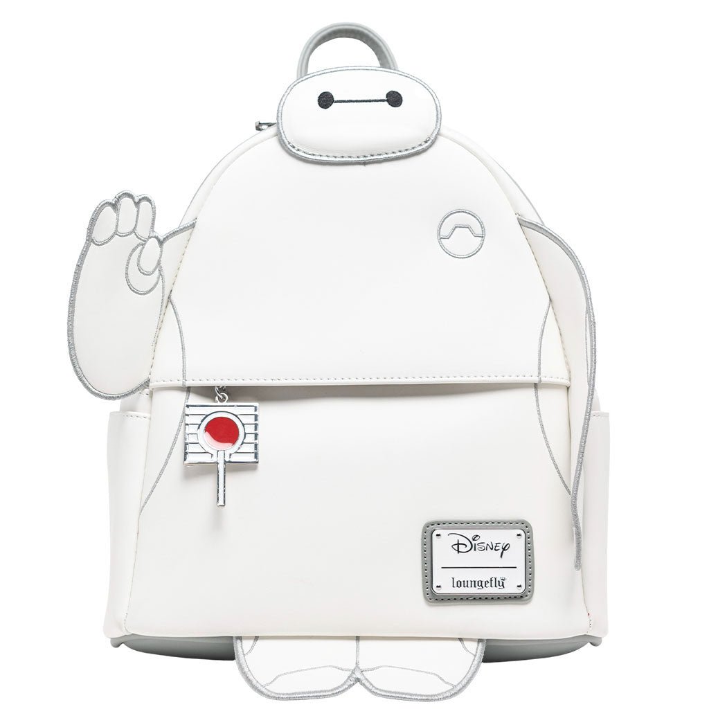 Loungefly Disney Pixar Glow in the Dark Talking Baymax Backpack - Front