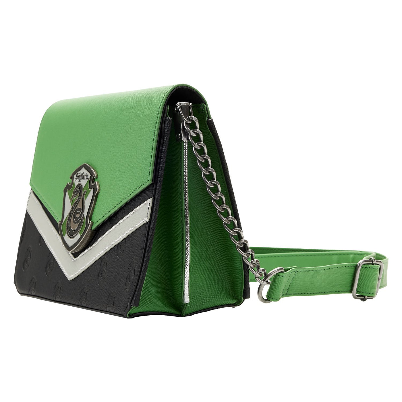 Loungefly Harry Potter Slytherin Chain Strap Crossbody - Side View