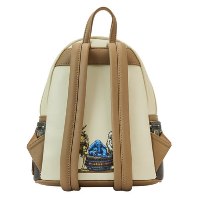 Loungefly Star Wars Return of the Jedi 40th Anniversary Jabba's Palace Mini Backpack - Back